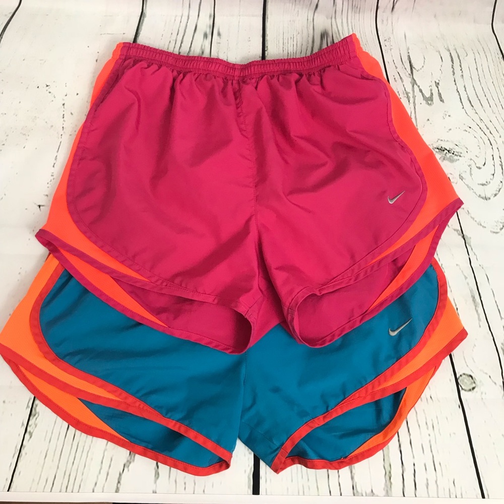 Nike Running Athletic Dri Fit shorts lot of 2 - Picture 1 of 8